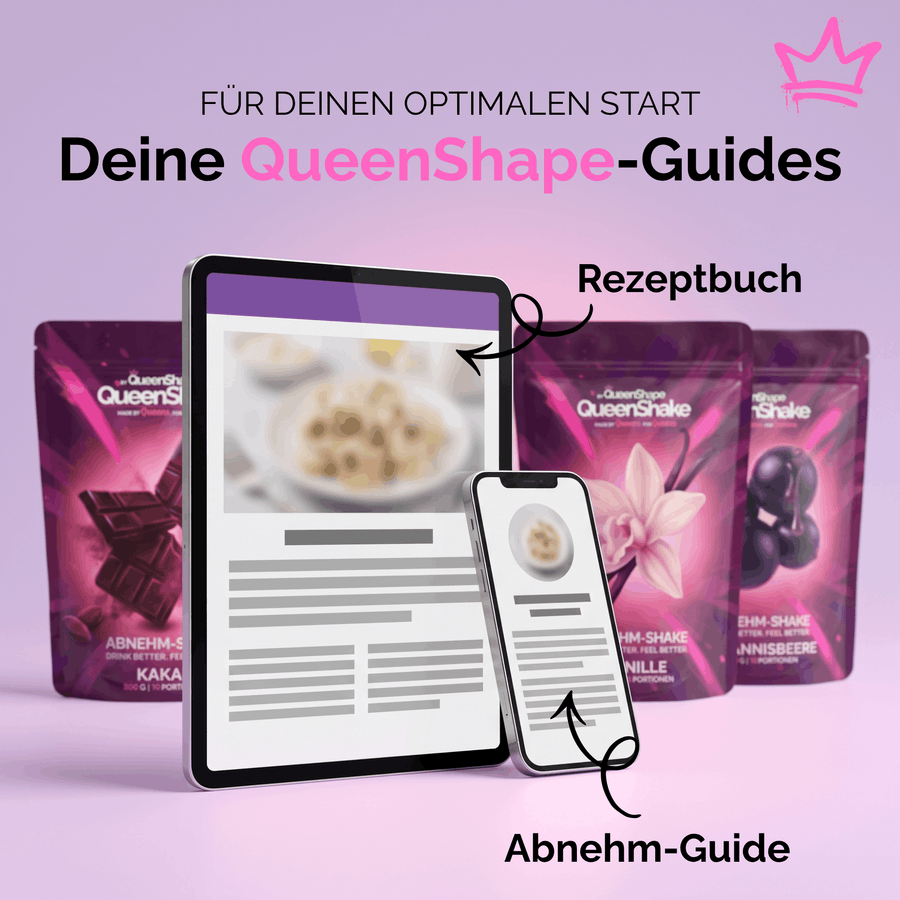 QueenShake 4 Wochen Starter-Set – 3 Sorten, 30 Portionen
