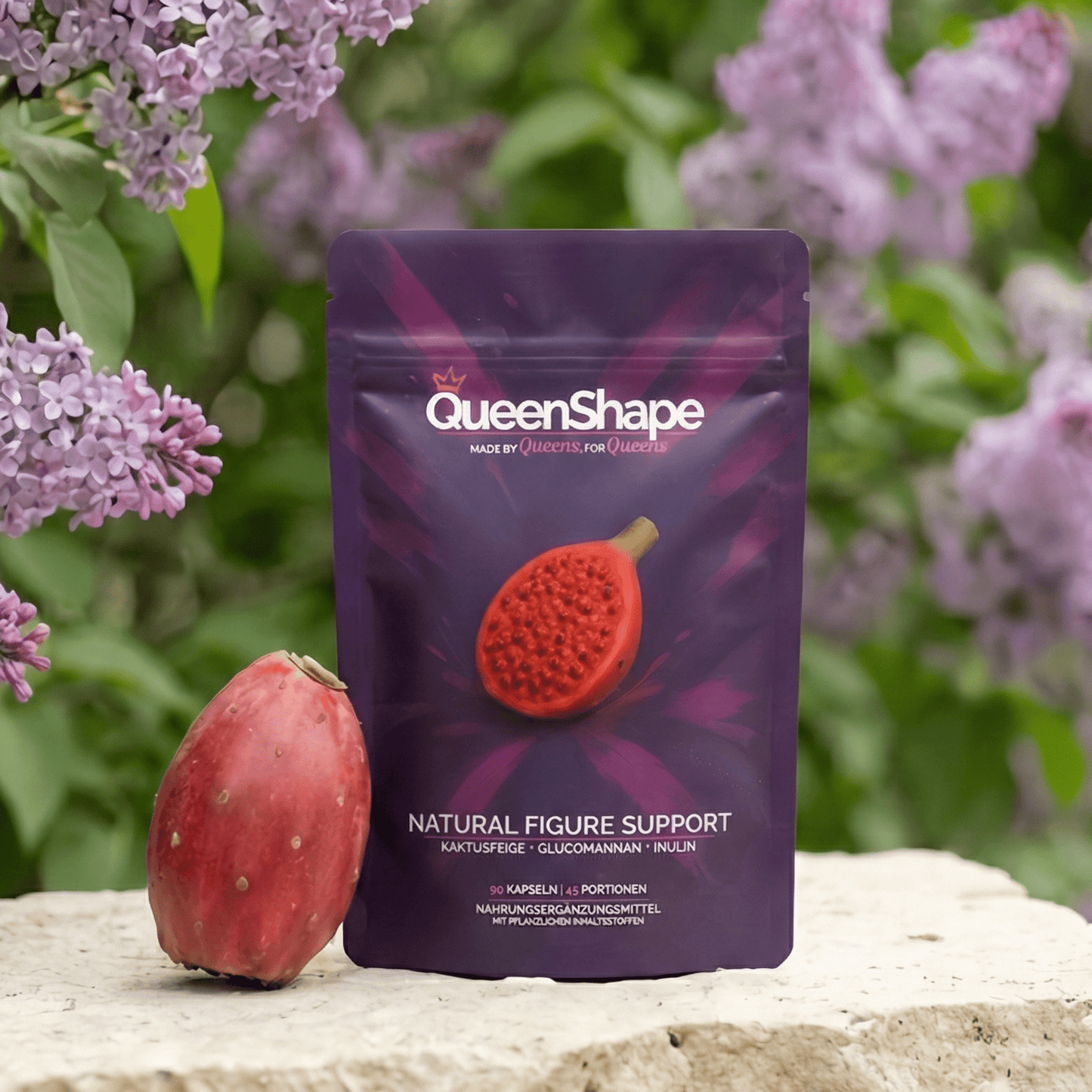 QueenShape Sättigungskapseln: Abnehmen mit Glucomannan